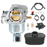 RUIANOMG carburetor front view showing mounting points and clean finish for easy fitment