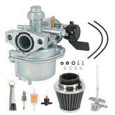 RUIANOMG carburetor front view showing mount and bore for easy fit
