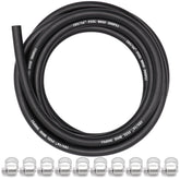 Ruikarhop front packaging showing 5/16" fuel hose and included clamps for quick setup