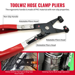 RUITONDA hose plier compressing radiator hose clamp for faster repairs