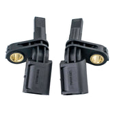 Ruizure front ABS sensors packaging front view showing the matched left and right pair and easy replacement