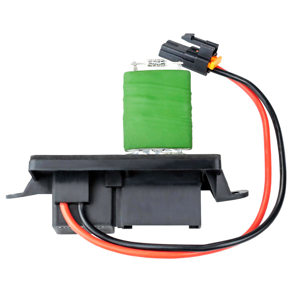 Ruizure front blower resistor front view showing durable housing and mounting tabs