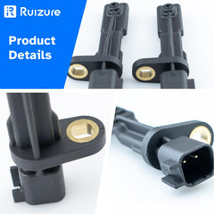 Ruizure sensor wiring length scale demonstrating reach to vehicle harnesss for easy fit