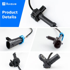 Ruizure sensor wiring shown next to ruler for scale and proper reach benefit
