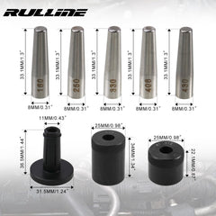 RULLINE injector installer tools close-up showing metal finish and fitment benefit