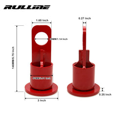 RULLINE side profile highlighting dimensions for fast compatibility check