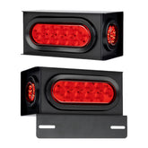 RUNBAITOO front view steel light boxes showing heavy-duty protection and easy mounting