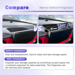 RUNROAD divided compartments organizing phone, sunglasses and keys