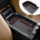 RUNROAD front view of center console organizer showing neat compartments and easy access