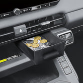 RUNROAD front view of console tray showing precise fit and tidy storage benefit