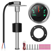 RUPSE front view gauge and sender assembly showing clear dial and bezel for reliable readings