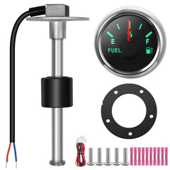 RUPSE sender front view showing mounting flange and probe, durable build benefits