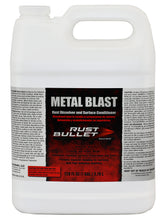 RUST BULLET front label on one‑gallon Metal Blast showing product identity and size benefit