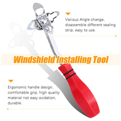 Rustark offset tool detail showing adjustable head for fitting various lock strips