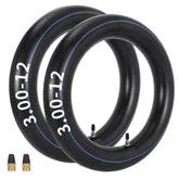 RUTU front view of 3.00-12 inner tube pair showing durable construction benefit