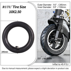 RUTU close-up of tread pattern showing improved grip and water drainage