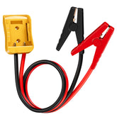 RVBOATPAT adapter front view showing connection and sturdy construction benefit