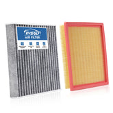 RVgolf engine filter front view showing fit and durable frame benefit