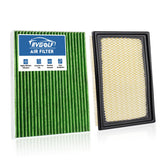RVgolf engine filter front view showing fit and sealing benefit