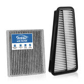 RVgolf engine filter front view showing shape and fit benefit