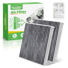RVgolf front packaging CF10285 showing two filters and benefits