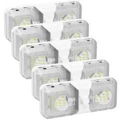 RVGUARD front view of dome light showing clean profile and even illumination benefit