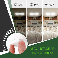 RVGUARD side profile of the dome light revealing slim housing and space-saving benefit