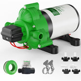 RVGUARD pump front profile showing compact design and mounting ease