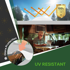 RVGUARD skylight polycarbonate close-up texture highlighting durability and impact resistance