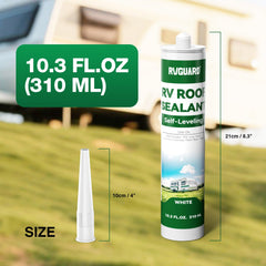 RVGUARD texture self-leveling finish for smooth durable seal