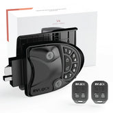 RVLock V4 front assembly showing durable metal housing and secure fit