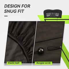 RVMATE bungee cord detail locking cover in place to resist wind