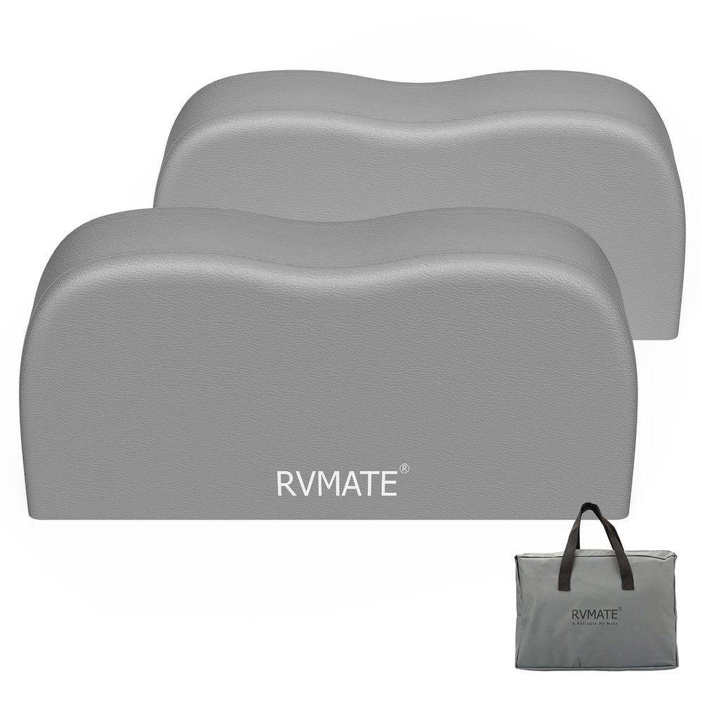 RVMATE front view showing two-pack covers protecting wheels