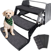 RVMATE front view of 22-inch step rug showing full coverage and protection