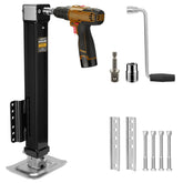 RVshark front view of A‑frame jack showing robust construction and easy mounting