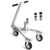 RVSNAIL front view of dolly showing full frame and hitch compatibility benefits