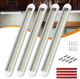 RVZONE front view of light bar showing full-length illumination and bright benefit