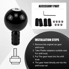 RYANSTAR adapter and included hardware laid out demonstrating easy installation advantage