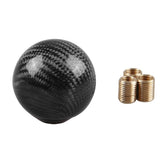 RYANSTAR front view of round black shift knob showing compact sporty design and improved feel