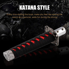 RYANSTAR knob side profile highlighting braided texture for improved grip and feel