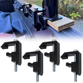 RYANSTAR RACING front view of four clamps showing fit and finish and reliable mounting