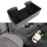 Ryansunoro front view showing clean console integration and organized storage