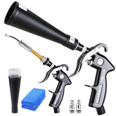 RYCUBRE Tornado dry cleaning gun front view shows solid metal build and ergonomic grip