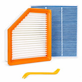 ryvclim front packaging showing both engine and cabin filters and quick identification