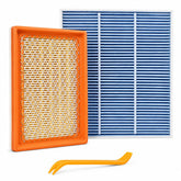 ryvclim front packaging showing both filters and part numbers, clear fit benefit
