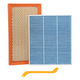 ryvclim front packaging showing both filters and included removal tool benefit easy identification