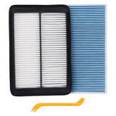 ryvclim front packaging showing both engine and cabin filter, convenient replacement kit