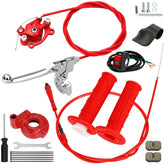 RZEOZU front packaging showing complete throttle and brake kit for easy replacement