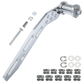 RZEOZU tensioner front view showing bracket and roller benefit: improved chain alignment