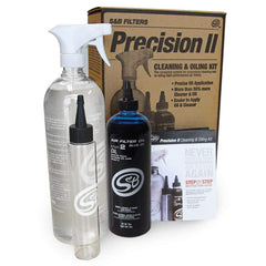 S&B front packaging showing kit contents and benefit of complete cleaning